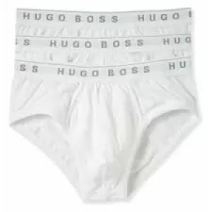 Hugo Boss 3 Pack Traditional Briefs White Size L Men