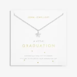 Graduation Silver 46cm + 5cm Extender Necklace 6116