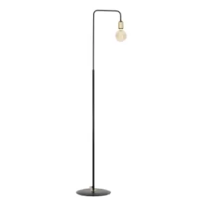 Savo Black Floor Lamp 1x E27