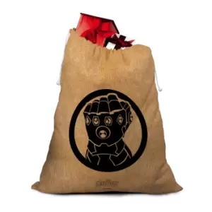 Marvel Officially Licensed Christmas Hessian Sack