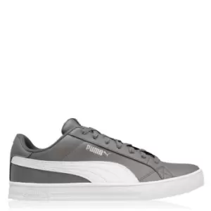 Puma Smash Vulcan 3 Low Trainers Mens - Grey