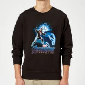 Avengers: Endgame Iron Man Suit Sweatshirt - Black - M