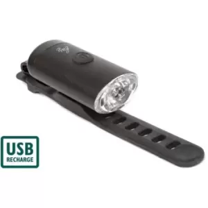 FWE Rechargeable Front Light - 150 Lumen - Black