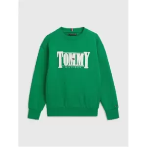 Tommy Hilfiger Cord Applique Sweatshirt - Green