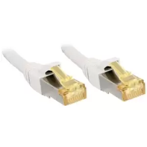 LINDY 47328 RJ45 Network cable, patch cable CAT 6a (CAT 7 cable) S/FTP 10.00 m White