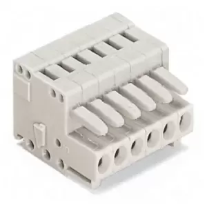 Wago 734-110 Terminal Block, Pluggable, 10Pos, 14Awg