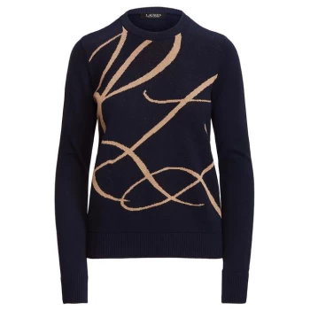 Lauren by Ralph Lauren Jan Logo Jumper - Lauren Navy