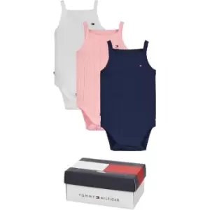 Tommy Hilfiger Baby Girl Body 3 Pack Giftpack - Pink