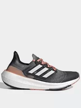 adidas Ultraboost Light Running Trainers - Grey, Size 3.5, Women