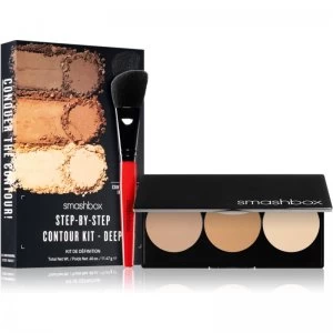 Smashbox Step By Step Contour Kit Contouring palette with Brush Shade Light/Medium 11,47 g