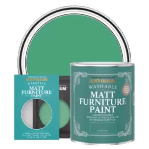 Rust-Oleum Matt Furniture & Trim Paint - EMERALD - 750ml