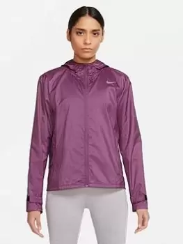 Nike Running Essential Jacket - Purple, Purple, Size S, Women