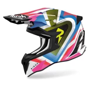 Airoh Strycker View Motocross Helmet, multicolored, Size 2XL, multicolored, Size 2XL