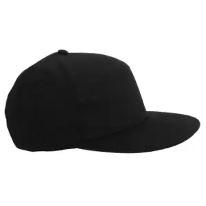 Beechfield Adults Unisex Pitcher Snapback Cap (One Size) (Black)