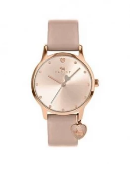 Radley Blush Charm Dial Cobweb Leather Strap Ladies Watch