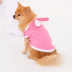 I Saw It First Fleece Rabbit Dog Costume - Pink