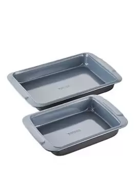 Tower Cerasure 2 Piece Roasting Tray Set