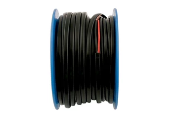 Black/Red Flat Twin Core Auto Cable 14/0.30 30m Connect 30050
