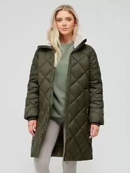 Barbour Barbour Kilmory Quilt - Green, Size 16, Women