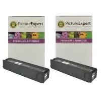 Compatible HP CN625AE (970XL) Black High Capacity Ink Cartridge Twin Pack