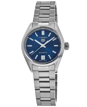 Tag Heuer Carrera Automatic Blue Dial Steel Womens Watch WBN2411.BA0621 WBN2411.BA0621