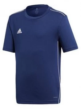 Adidas Kids Core 18 T-Shirt - Dark Blue