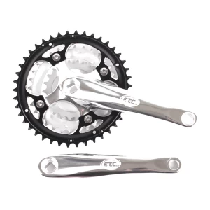 ETC Chainset Alloy 22/32/42 Teeth 175mm Silver/Black