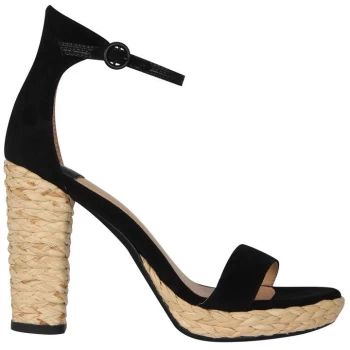 Biba Platform Sandals - Black