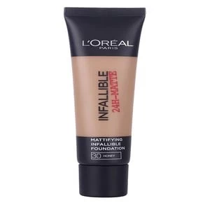 LOreal Paris 24H-Matte Waterproof Foundation 30 Honey 35ml Nude