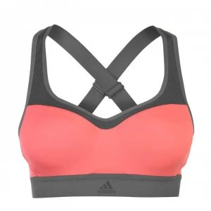 adidas Stronger Sports Bra Ladies - Shock Red