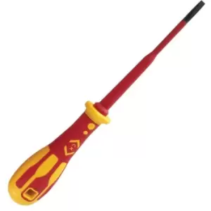 CK Dextro VDE Slim Screwdriver SL4.0 x 100mm - N/A