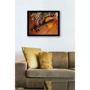 SC0800 Multicolor Decorative Framed MDF Painting