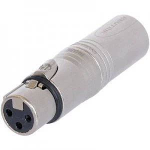 Neutrik NA3F5M XLR adapter XLR socket - XLR plug