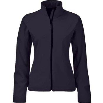 SSJL260 Womens Large Navy Soft Shell Jacket - Sitesafe