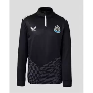 Castore Newcastle United Drill Top 2023 2024 Junior - Black