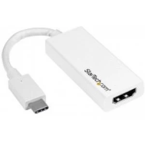 StarTech USB C to HDMI Adapter White 4K 60Hz