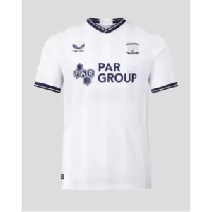 Castore Preston Home Shirt 2023 2024 Adults - White