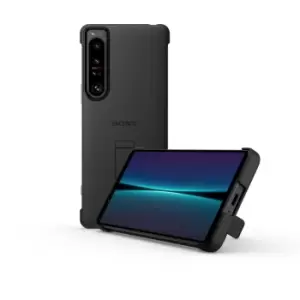 Sony Xperia 1 IV Black Style Cover with Stand