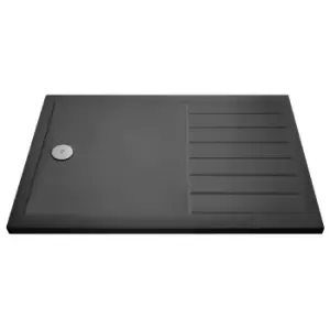 Hudson Reed Rectangular Walk-in Shower Tray 1700 x 700mm - Slate Grey