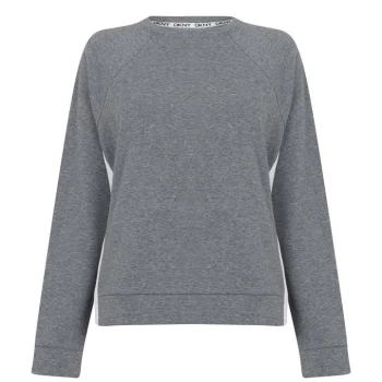 DKNY MYM Long Sleeve Top - Med Grey 029