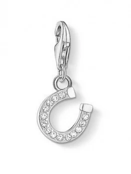 Thomas Sabo Zirconia Horseshoe Charm