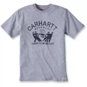 Carhartt Mens Short Sleeve Cotton Hard To Wear Out Graphic T-Shirt XS - Chest 30-32' (76-81cm)