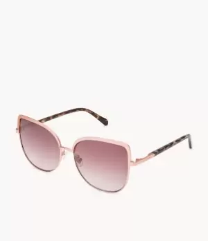 Fossil Women Julietta Cat Eye Sunglasses