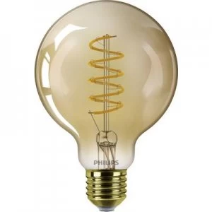 Philips LED (monochrome) EEC A (A++ - E) E27 Globe 5.5 W = 25 W Warm white (Ø x L) 9.5cm x 14cm dimmable