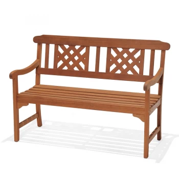 Robert Dyas Wooden 2-Seater Fence Bench