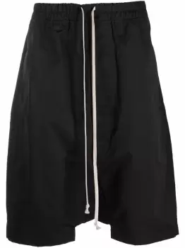 RICK OWENS DRKSHDW Drawstring Shorts Black