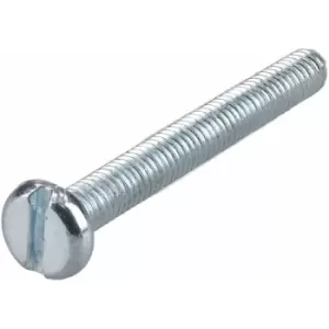 R-tech - 337016 Slotted Pan Head Machine Screws bzp M3 25mm - Pack Of 100