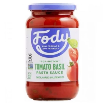 Fody Tomato Basil Sauce - Italian - 550g (Case of 6)