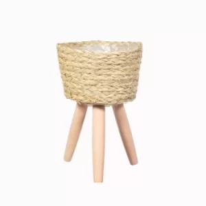 Sass & Belle Basket Planter on Legs Small