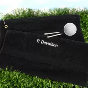 Personalised Golf Towel